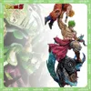 Cartoon Figures Broli vs Goku Figure Anime Figure Broli Figura Pvc GK Statue Doll Model Kolekcja Zabawki Prezenty Świąteczne 240311