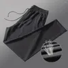 Conjuntos de corrida masculino impresso camiseta calças definir roupa esportiva masculina com o pescoço elástico cordão cintura moletom oversized agasalho