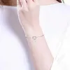 팔찌 buipoey 패션 초기 편지 매력 팔찌 여자 소녀 bow-knot bracelets bangles bantles fit 여자 남자 아이 보석 LDD240312