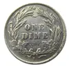 US Barber Dime 1894 P S O Craft versilberte Kopiermünzen, Metallstempelherstellungsfabrik 243O