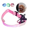 2019 USB-laddning LED Dog Collar Anti-Lost Undvik bilolyckor Krage för hundar Valpar Leds LED-leveranser Pet Products S M L XL279K