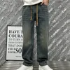 Jeans da uomo, versione slim fit micro span, buona elasticità, versione fashion-8972
