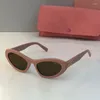 24SS Sunglasses Cat Eye Mui Luksusowy projektant okularów Słońca impreza seks axalu