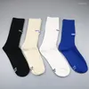 Chaussettes pour hommes 8 pièces 4 paires de haute qualité Sport respirant vélo de route hommes et femmes Sports de plein air course cyclisme