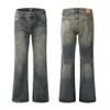 Casual Pants 11Kn American Pants Autumn 2023 New Low Waisted Micro Flared Slimming Straight Leg Jeans For Men Brand