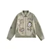 Spring New Coat Loose Trendy Graffiti Top