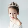 Saç Aksesuarları Çocuk Kızlar Kristal Tiaras ve Crown Head Bands Gelin Ball Prenses Düğün Partisi