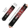 Men's Socks Vintage Cross Design Crucifixion Unisex Novelty Seamless Printed Happy Crew Sock Gift