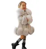 Baby Girls Coat Thick Faux Fur Coat Jacket for 18years Girls Soft Party Coat Toddler Girl Winter Clothes Outerwear234o8874929