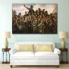 World War II Målning Wall Art Vintage Poster Canvas Prints för vardagsrumsdekor LJ201130270B