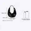 HBP Non-Brand Luxury Silver Glitter Handbag PVC Sequins Decoration Shoulder Bag Two Colors Cheap Tote Womens