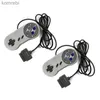 Spelkontroller Joysticks 2st Joypad Gamepad Controller Pad för Nintendo Super Famicom SNES Fighting Commander Controller för Nintendo L24312