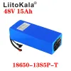 Liitokala 48V 15Ah 18650 E-Bike Battery Li ion Battery Pack Bicycle Scoot Conversion Kit Bafang 1000W XT60 Plug 54.6V Charger