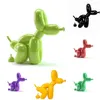 Decorative Objects Figurines Nordic Cool Dog Koons Balloon Pooping Statue Sculpture Resin Abstract Funny Figurine Living Room Home222c