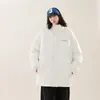 Trenchs de femmes Manteaux 2024 Veste d'hiver Femmes Agneau Polaire Doublé Coton Parkas Collier Collier Mode Coréenne Épais Chaud Hommes Vêtements Lâche