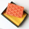 Designerkortshållare Black Purse Mini Walls Luxury Bag Red Bag dragkedjan eller Flip-Top Design Grade 5A Läder Levereras med damm- och presentföretag, personliga plånböcker