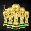 Siccer Game Cup Modelo Objetos Decorativos Lembranças para Fãs de Futebol Suporte Inteiro193T