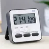 Andra klocktillbehör Portable Mini Digital Clock med blinkande ljus timer matlagning Kök Sportstudiespel med nedräkningsvattenklocka 2023L2403