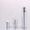 Mini flacons en verre bouteilles de parfum 5ml voyage rechargeable portable vide atomiseur or argent noir flacon vaporisateur de parfum Wganf