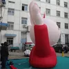 vente en gros 8mH (26ft) avec ventilateur souris gonflables de Noël en plein air pour la décoration de ballon gonflable d'événement de scène d'événement de ville