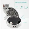 Interactive Electric Cat Toy with Running Mouse Automatic Rotating Teaser Pop Play Hide and Seek Hunt Toy for Fun Exercise 240229