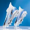 Men Soccer Shoes Kids Football Boots Women Professional Cleats Antiskid Chaussure TFFG Outdoor Athletic 240228