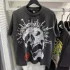 Дизайнер рубашки Hellstar T Рубашки графическая одежда одежда одежды хипстерская ткань уличная граффити для петира