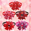 50 pz Papillon per cani San Valentino Forniture per animali Accessori per cani Piccolo gatto Papillon Collare Gril Papillon Cravatta y240220