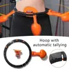 Sport Hoops Yoga Home Fitness Oviter SMART HULA CIRCLE Justerbar midjeträningsring Belly Abdominal Trainer Viktminskning1297374