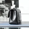 Designer crossbody bag smallLambskin Underarm Bag 20 CM genuine leather handbag 10A Mirror mass flap bag With box LC004