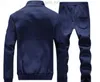 Trainingspak Heren Kwaliteit Lente Heren Sportieve capuchon + broek Tweedelige zweetset Jogger trainingspak voor kleding