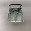 Signi di gonna da donna Skirts Lettera di moda femminile da donna ricamo di jeans gonne abiti da donna in denim