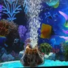 ديكورات 1pcs aquarium volcano شكل هواء فقاعة الحجر الأكسجين مضخة السمكة زخرفة الخزانات المائية ديكور الأليف 1256f