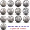 Serie di monete americane 1873-1885 -p-s-cc 25 pezzi copia coin2273