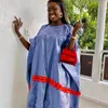 Vêtements ethniques Taille libre Bazin Riche Robes de soirée originales pour les femmes africaines Nigeria Mariage Daily Party Loisirs Dashiki Robe