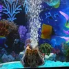 ديكورات 1pcs aquarium volcano شكل هواء فقاعة الحجر الأكسجين مضخة السمكة زخرفة الخزانات المائية ديكور الأليف 1256f