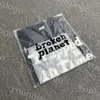 Broken Planet Shirt Mens Loose Tees Designer Letter Drukowane koszulki moda High Street Polos Ubranie