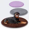 Pet Dog Puppy Cat Kennel Pad Bed Cushion Coral Fleece Mat Warm Soft Blanket Dog Bed Round Dog Beds For Large Dogs Washable3287
