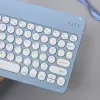 Gimbals Spanish/koean/russian Keyboard Ultra Thin Wireless Keyboard Mouse for Ipad Pro for Xiaomi Samsung Keyboard Bluetoothcompatible