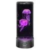 Die Hypnoti Jellyfish Aquarium Seven Color Led Ocean Laterne Dekorationslampe für Schlafzimmer Desktop Nachtlicht Y200917309i