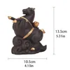 Articoli per la casa per animali da tè Set Ornamenti per animali domestici Accessori per cerimonia da tavolo cinese Zisha Statuette di cavallo e successo