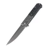 High Quality M7717 Assisted Flipper Knife 3Cr13Mov Titanium Coating Straight Point Blade G10 with Stainless Steel Handle Outdoor Camping EDC Pocket Knives