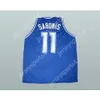 Personalizzato Qualsiasi nome Qualsiasi squadra ARVYDAS SABONIS 11 PUNTO JERSEY DA BASKET CUCITO NUOVO Tutte le taglie cucite S M L XL XXL 3XL 4XL 5XL 6XL Alta qualità