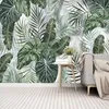 Custom Po 3D Mural Wallpaper Tropical Plant Leaves Wall Decor Painting Bedroom Living Room TV Background Fresco Wall Covering285L