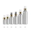 30 ml/50 ml/100 ml/120 ml/150 ml bärbar aluminium sprayflaskor parfym tom påfyllningsbar pump atomizer dim rese makeup flaska ufpgv