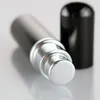 5 ml hoogwaardige make-uptools kleine zwarte aluminium glazen parfumspuitfles 5cc draagbare cosmetische verstuiver F20172667 Kbtrq Xtnsj
