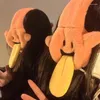Berets śmieszne pluszowe uuszne kobiety zimowe ciepło zagęszczone kawaii japońska kreskówka ochrona ucha na świeżym powietrzu Halloween Akcesoria Prezent