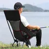 Chaise pliante portative extérieure chaises de Camping ultralégères chaise de pêche pour barbecue voyage plage randonnée pique-nique siège outils 240220