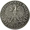 POLONIA 10 ZLOTYCH 1932 REGINA JADWIGA Moneta comune Copia monete accessori decorazione della casa198U