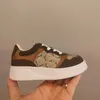 Barn sneakers småbarn plattformskor barn ess klassiska g kid sko flickor brev tryckta sporttränare ungdomar pojkar ebenholt varumärke beige vit marin sze 26-35 euro